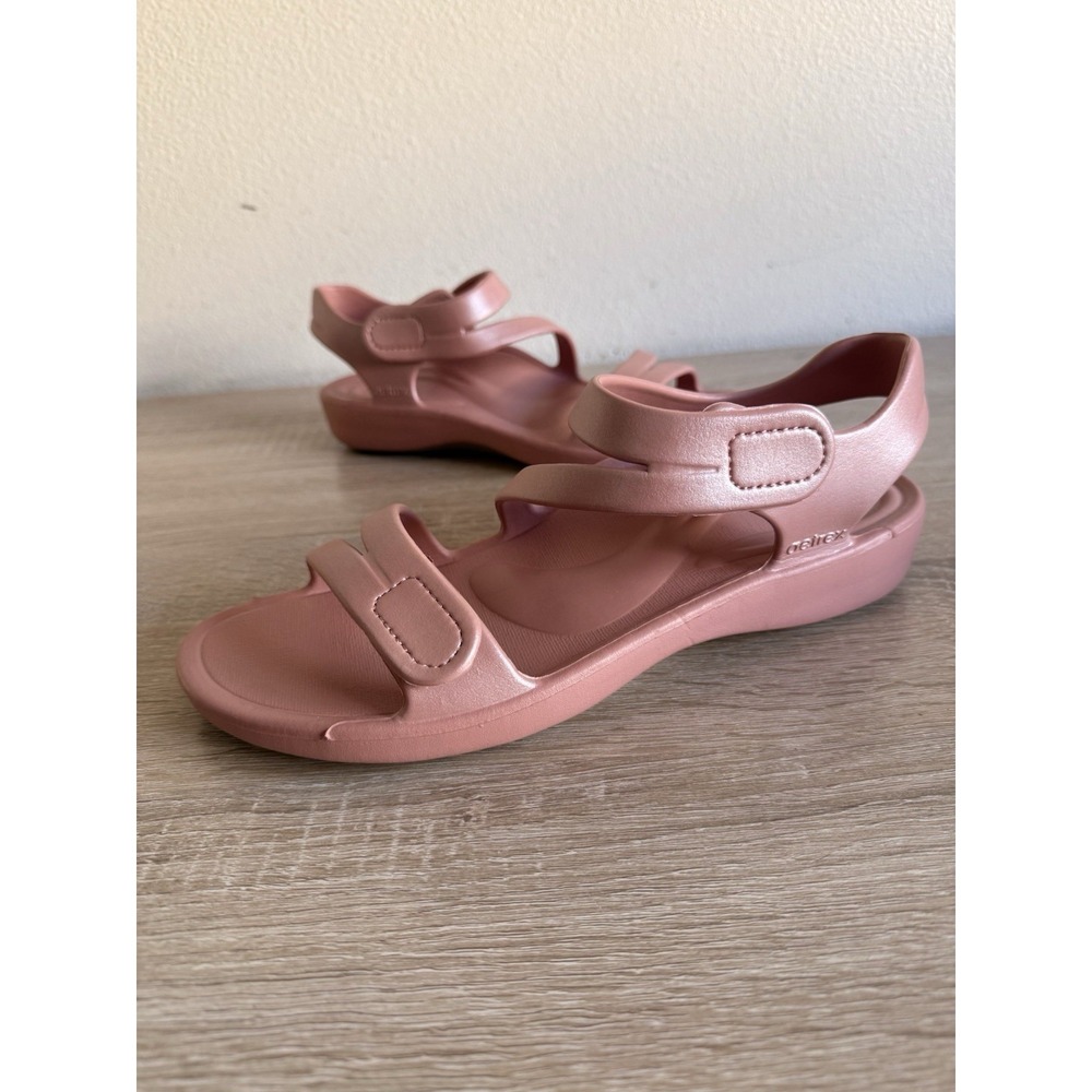 AETREX  JILLIAN SPORT SANDALS IN BLUSH SZ 10‎ ARCH SUPPORT WATER RESISTANT